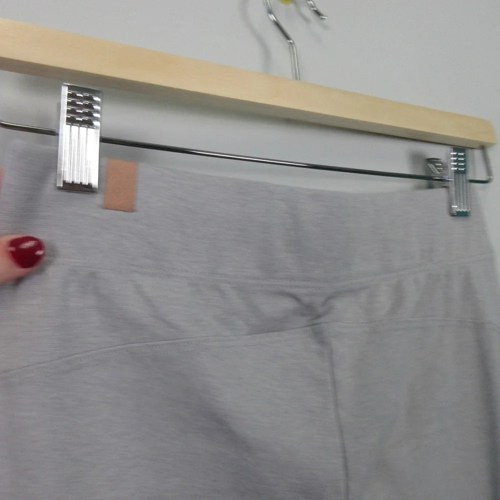 LUNYA Restore Pocket Legging Grey Supima Cotton Lounge Pants XS Made in USA - Picture 8 of 12